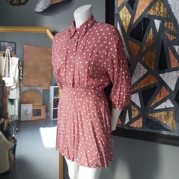 Zara Dresses & Skirts - Zara Polka Dot Dress